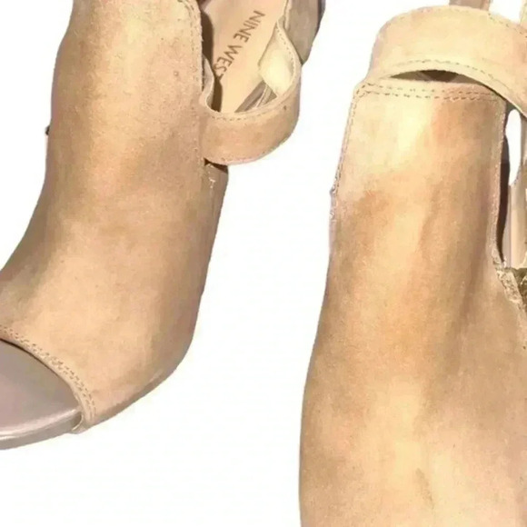 NINE WEST PEEP TOE ANKLE STRAP SANDAL - Picture 14 of 15